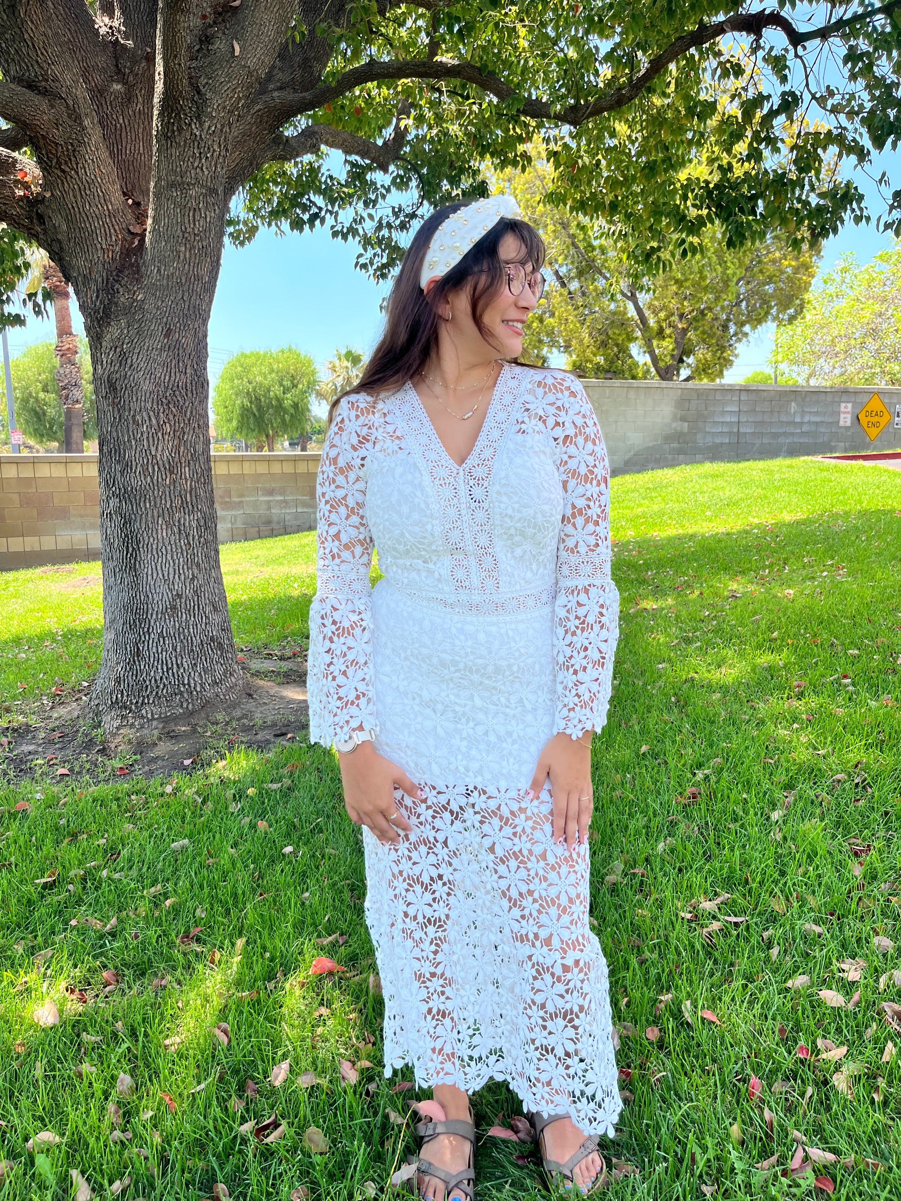 Midi Lace Dress