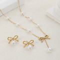 Pearl stainless steel bow set