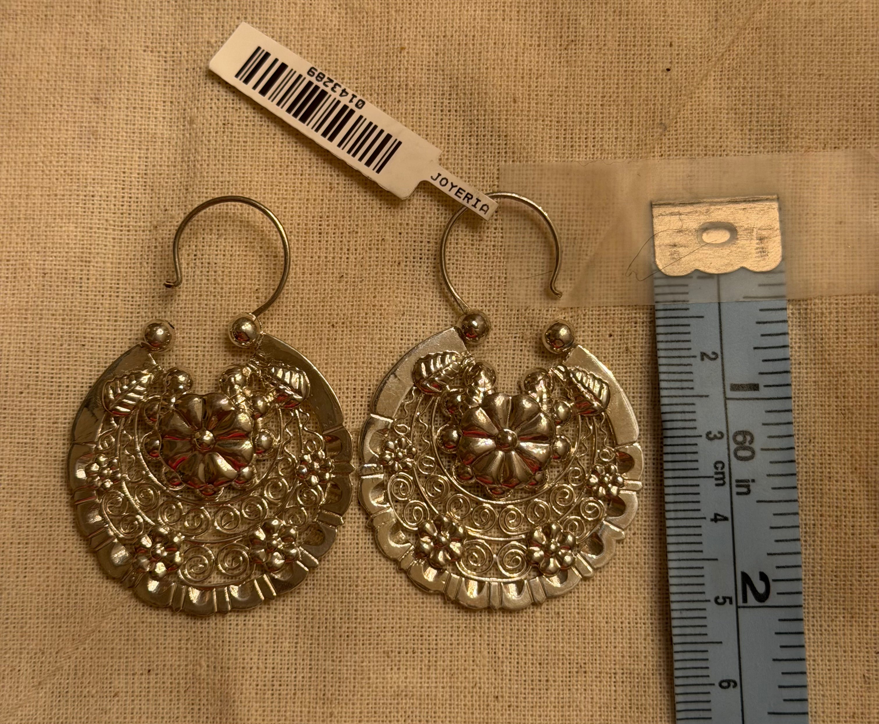 Arracadas Jerezana size 9