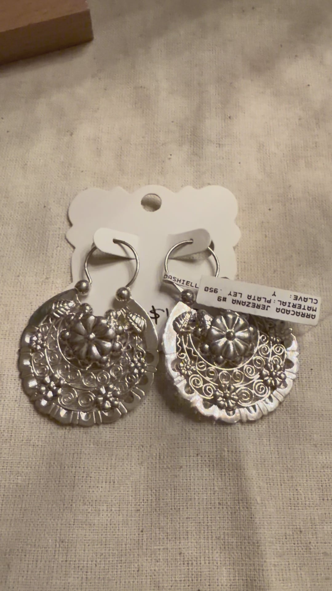 Arracadas Jerezana size 9